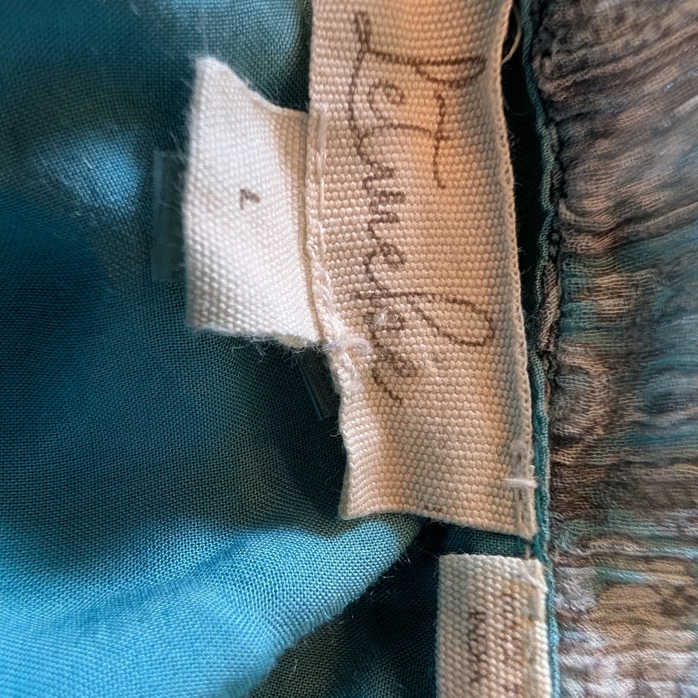 ANTHROPOLOGIE-Pintucked Chiffon Blouse- Size Large